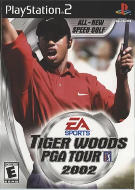 Tiger Woods PGA Tour 2002 box cover front